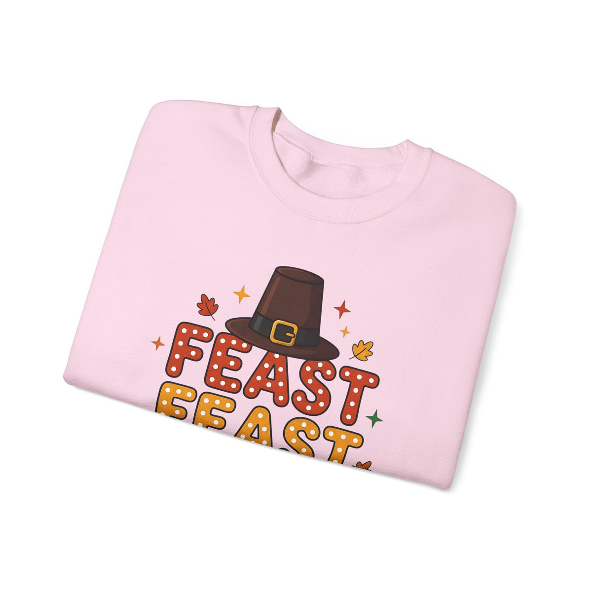 Colonial Hat Sweatshirt Thanksgiving Kinship Gift Women Caricature Sweatshirt Tricorn Sweatshirt Harvest Fan Cartoon Sweatshirt Family Graphic Rich Orange