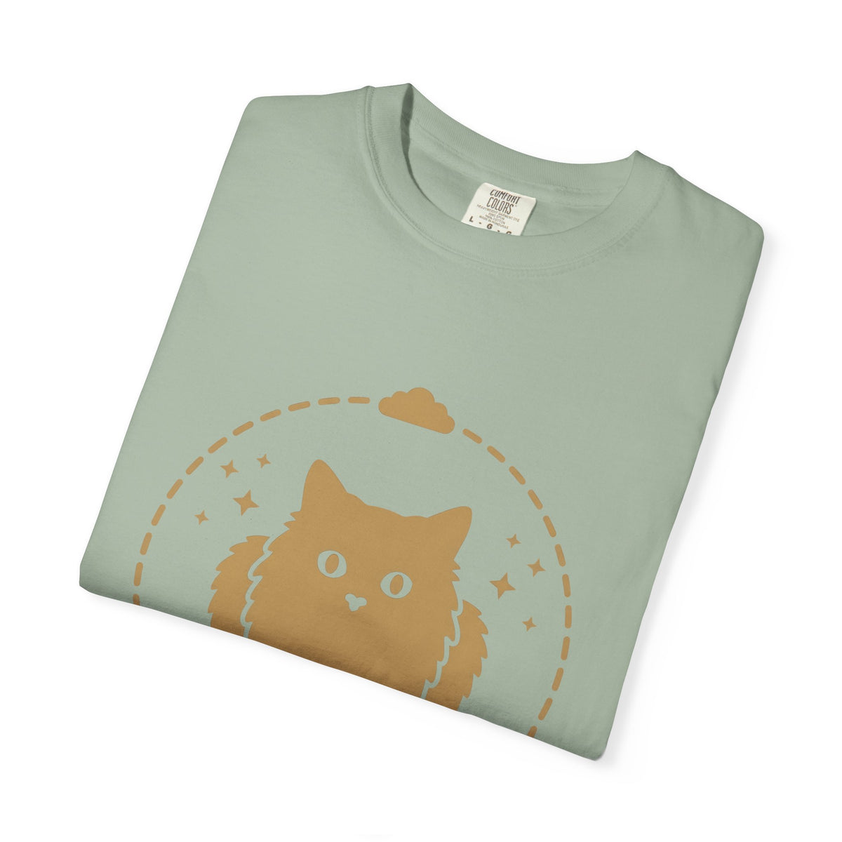 Soft Cat Cat Pet Gift Simple Kitten Cat Fan Minimalist Animal Contemporary Sparkles T-Shirt
