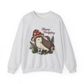 Hedgehog Group Sweatshirt Moms Wildlife Gift Women Forest Sweatshirt Porcupine Sweatshirt Mother Fan Woodland Sweatshirt Animal Graphic Retro Toadstools Sweatshirt