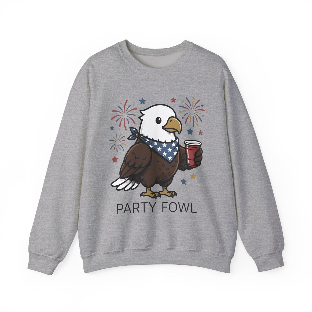 Bald Eagle Sweatshirt 4th Of July Usa Gift Women Comic Sweatshirt Eagle Sweatshirt Independence Day Fan Cartoon Sweatshirt American Graphic Vintage Fireworks