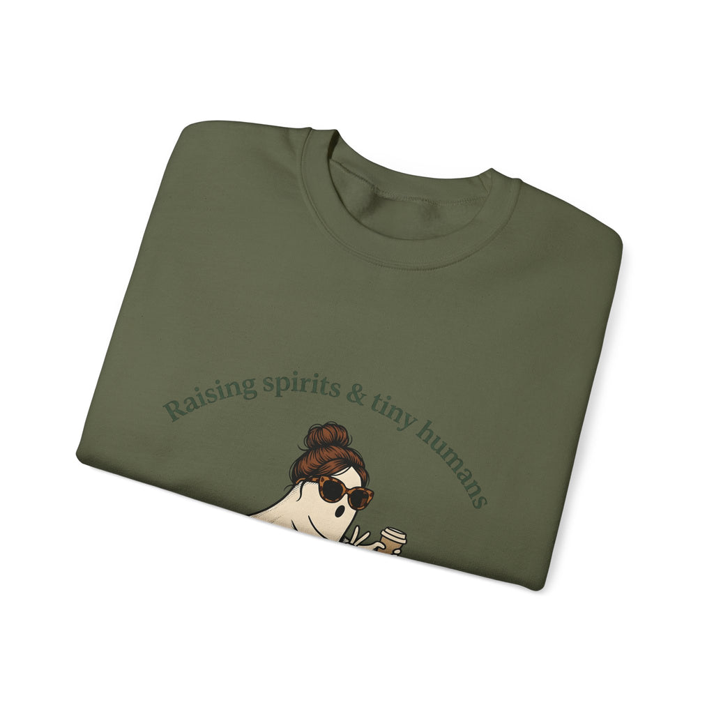 Phantom Mom Sweatshirt Moms Holiday Gift Women Anime Sweatshirt Ghost Mom Sweatshirt Mom Fan Mother Sweatshirt Christmas Graphic Classic Cup Sweatshirt