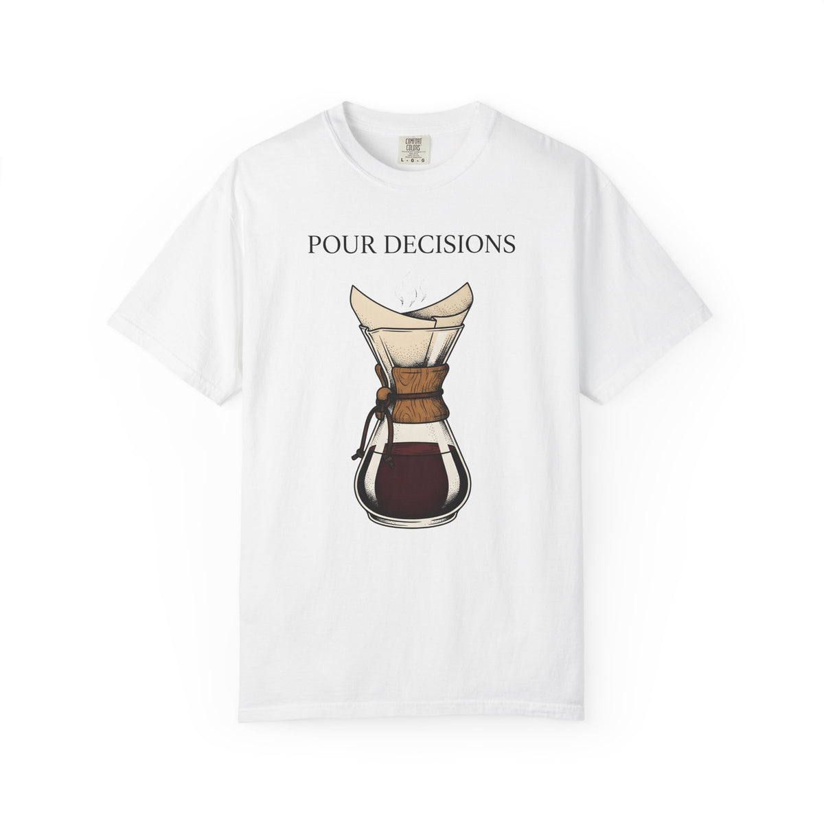 Coffee Carafe T-Shirt Coffee Foodie Gift Women Hand Drawn T-Shirt Carafe T-Shirt Coffee Fan Illustrated Graphic Coffee Enthusiast Vintage Steam
