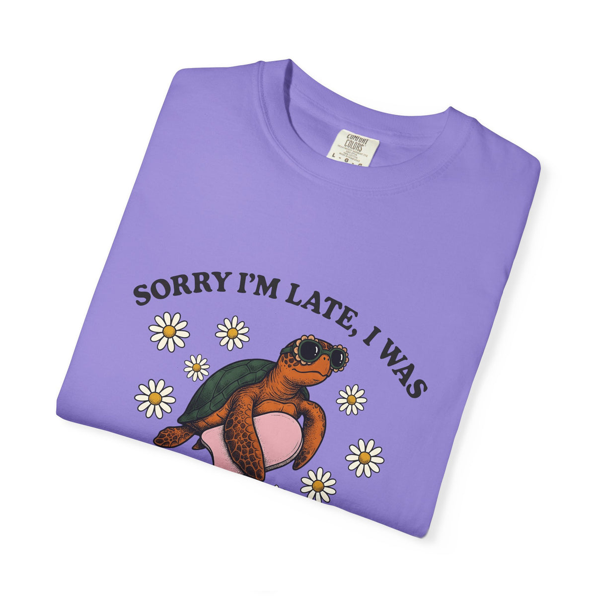 Turtle Swimming Ring T-Shirt Sports & Activities Holiday Gift Women Nostalgic T-Shirt Inflatable Ring T-Shirt Athlete Fan Retro T-Shirt Vacation