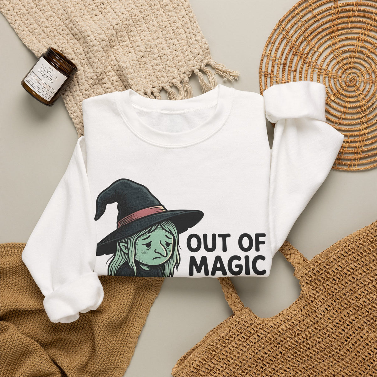 Magic Vacuum Sweatshirt Halloween Joke Gift Women Hand Drawn Sweatshirt Suction Machine Sweatshirt Horror Fan Hand Drawn Sweatshirt Prank Graphic Distressed