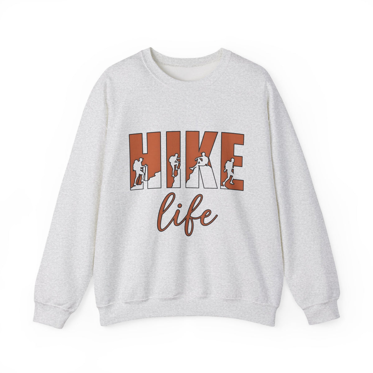 Backpacker Print Sweatshirt Hiking Exploration Gift Women Striking Sweatshirt Traveler Sweatshirt Trekker Enthusiast Artistic Sweatshirt Adventure Graphic