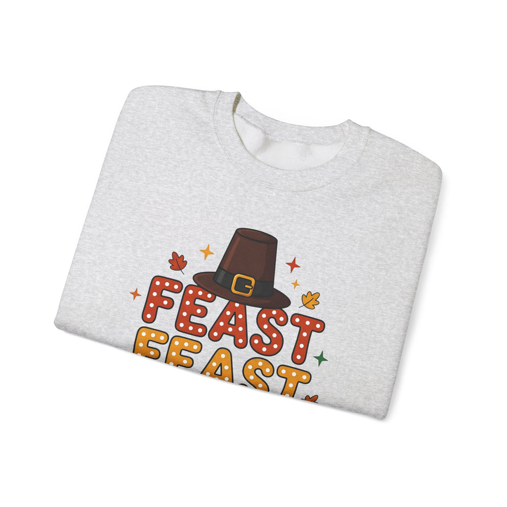 Colonial Hat Sweatshirt Thanksgiving Kinship Gift Women Caricature Sweatshirt Tricorn Sweatshirt Harvest Fan Cartoon Sweatshirt Family Graphic Rich Orange