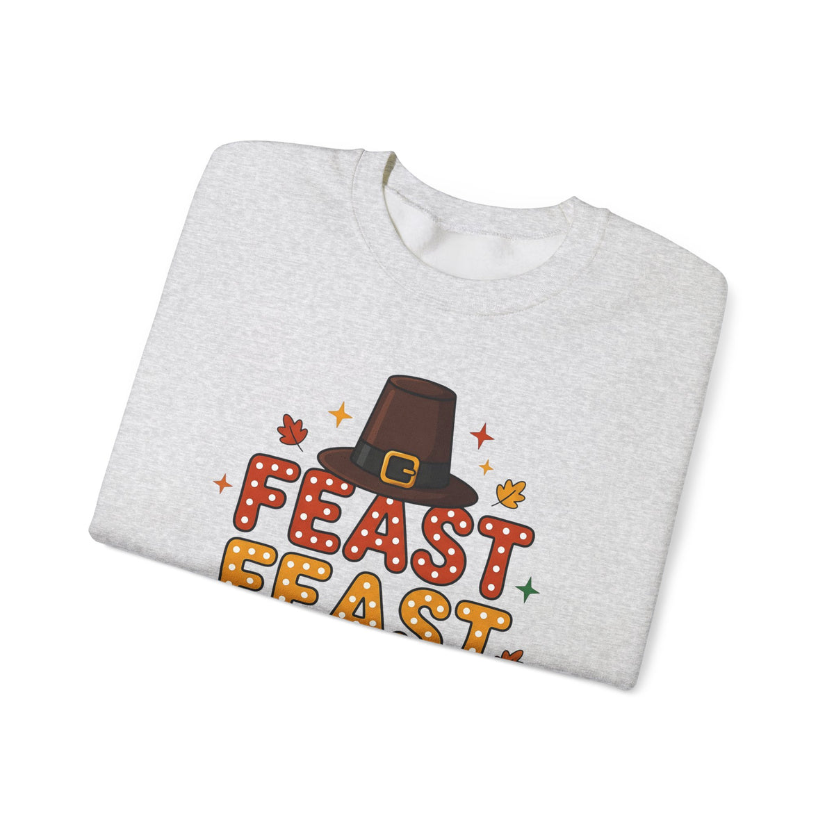 Colonial Hat Sweatshirt Thanksgiving Kinship Gift Women Caricature Sweatshirt Tricorn Sweatshirt Harvest Fan Cartoon Sweatshirt Family Graphic Rich Orange