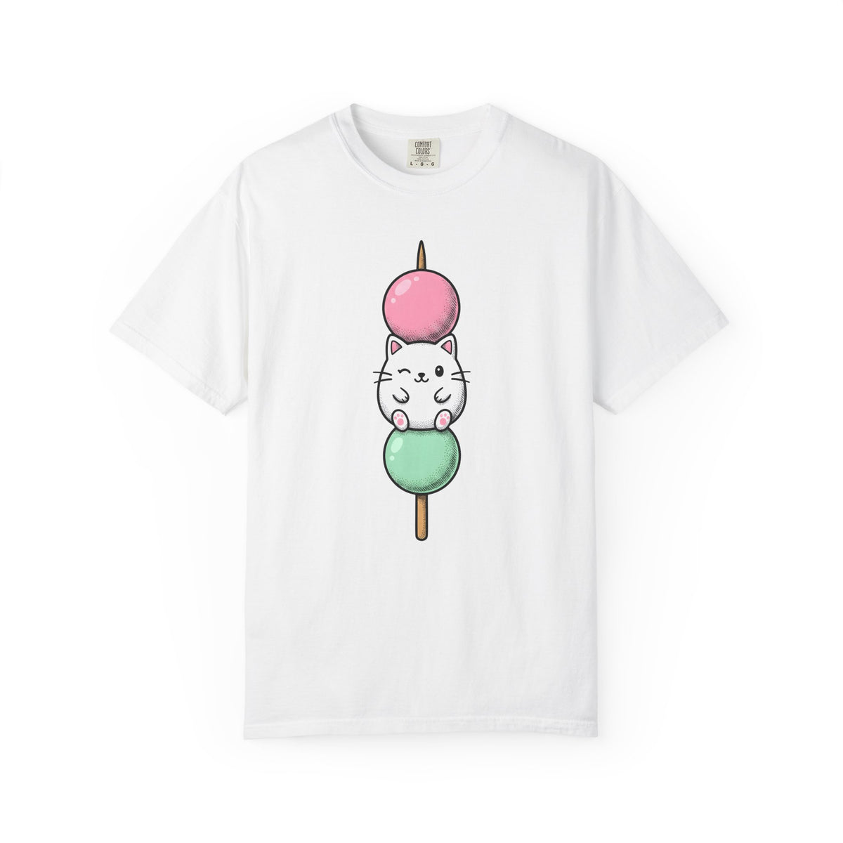 Feline Mochi Cat Snack Gift Adorable Cat Cat Fan Kitty Food Comic Sweet Candy T-Shirt
