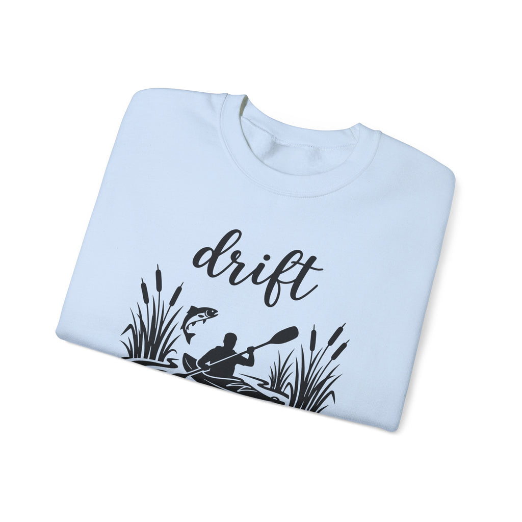 Kayak Silhouette Sweatshirt Sports Outdoors Gift Women Nature Graphic Sweatshirt Canoe