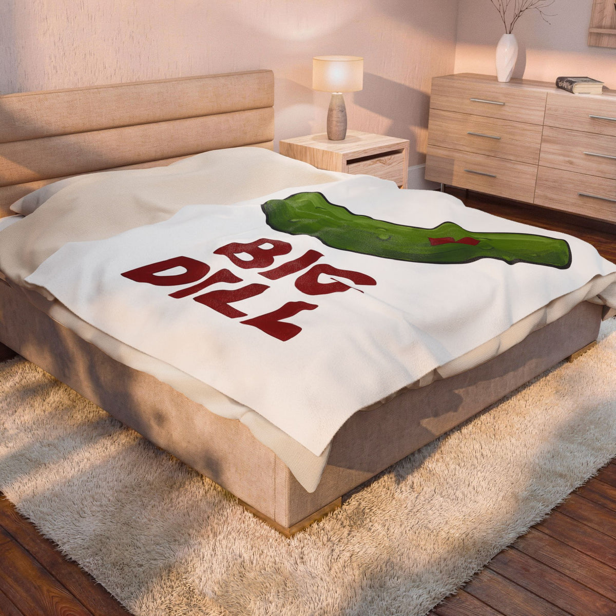 Pickle Illustration Blanket Funny Gastronomy Gift Women Doodle Blanket Dill Blanket Humor Fan Cartoon Blanket Food Graphic Outline Heart Shape