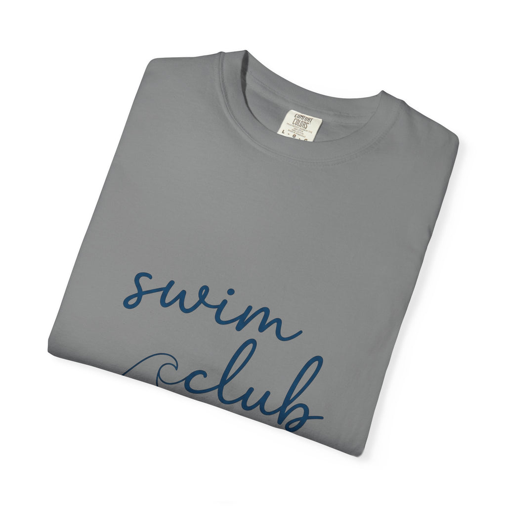 Sea Illustration T-Shirt Swimming Workout Gift Women Basic T-Shirt Ocean T-Shirt Swimmer Enthusiast Simple T-Shirt Fitness Graphic Hand Drawn