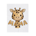 Giraffe Illustration Blanket Moms Jungle Gift Women Paint Blanket Giraffe Blanket Mom Fan Watercolor Blanket Tropical Graphic Charming Wildlife