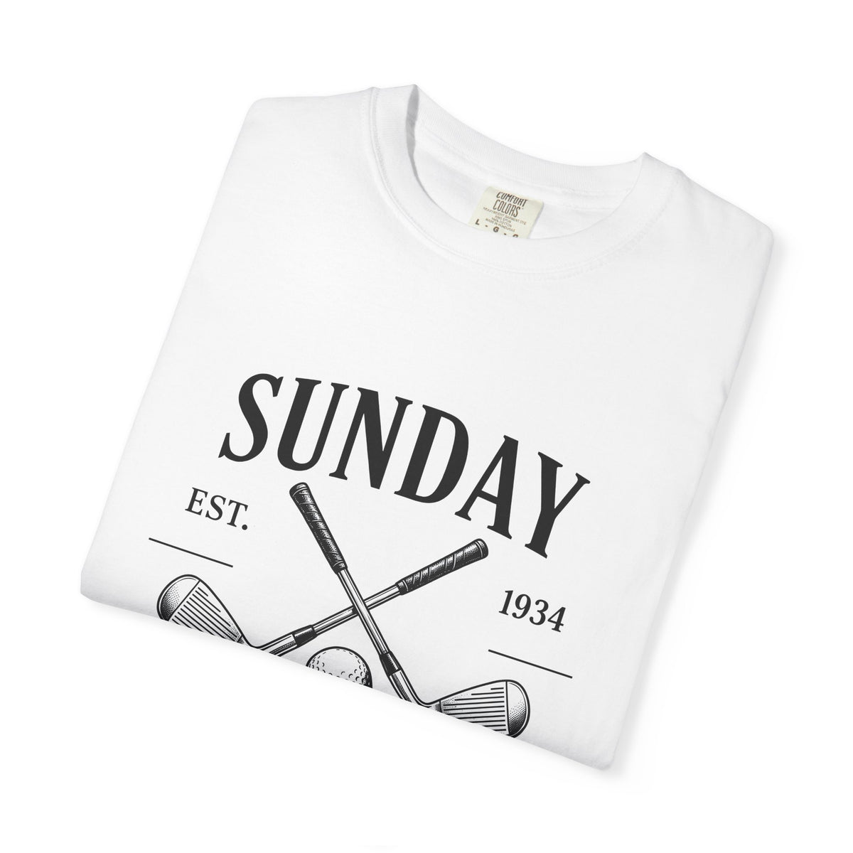 Golf Clubs Ball T-Shirt Golf Country Club Gift Women Vintage T-Shirt Golf Ball T-Shirt Golfer Enthusiast Retro T-Shirt Clubhouse Graphic Hand Drawn