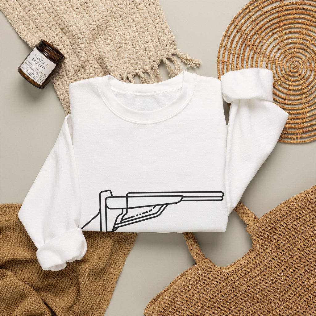 Basketball Goal Sweatshirt Sports Athletics Gift Women Modern Sweatshirt Hoop Sweatshirt Athlete Enthusiast Contemporary Sweatshirt Fitness Graphic Sketch