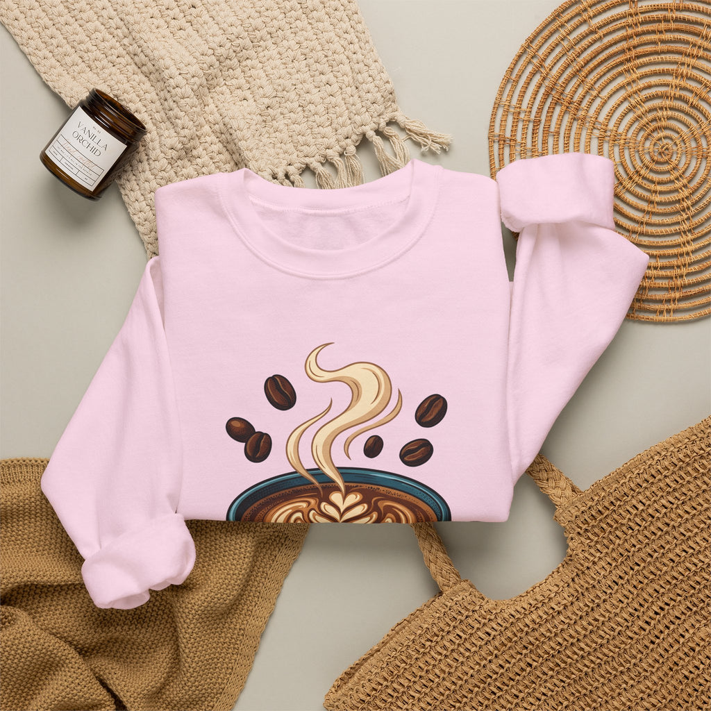 Espresso Cup Sweatshirt Coffee Cuisine Gift Women Line Art Sweatshirt Coffee Sweatshirt Sweatshirt Coffee Fan Coffee Art Sweatshirt Food Graphic Classic Coffee Seeds