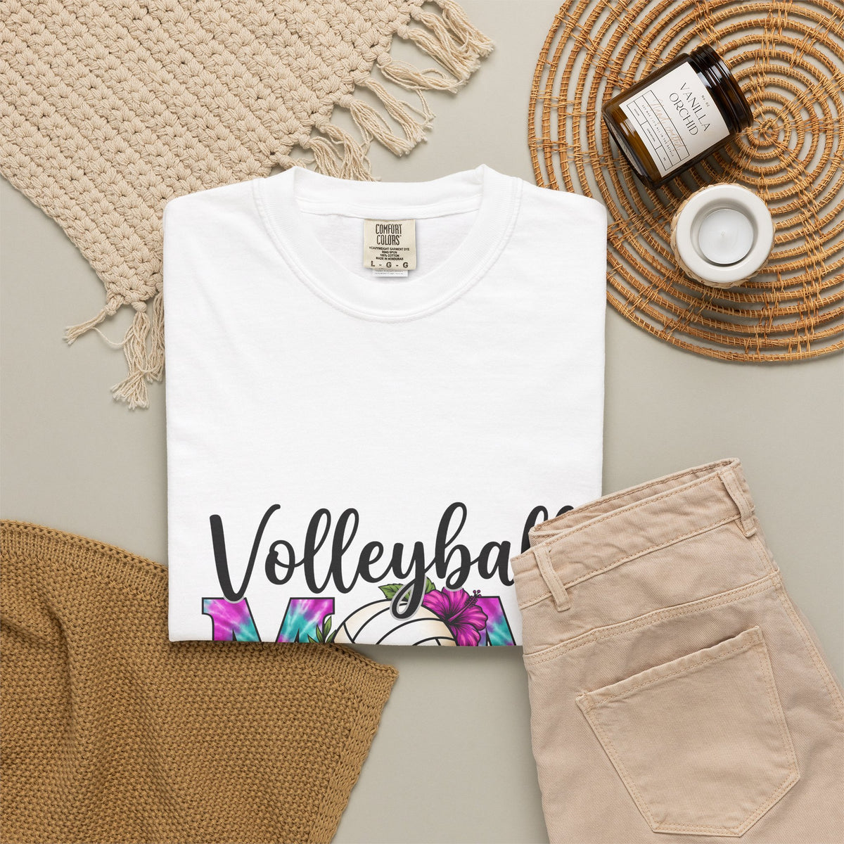 Volleyball Floral T-Shirt Volleyball Mom Sports Gift Women Tie Dye T-Shirt Volleyball T-Shirt Volleyball Enthusiast Batik T-Shirt Athletic Graphic