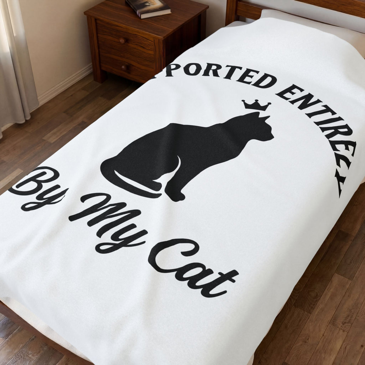 Cat Outline Blanket Cat Animal Gift Women Simple Blanket Kitten Blanket Cat Fan Feline Blanket Creature Graphic Retro Tiara Blanket