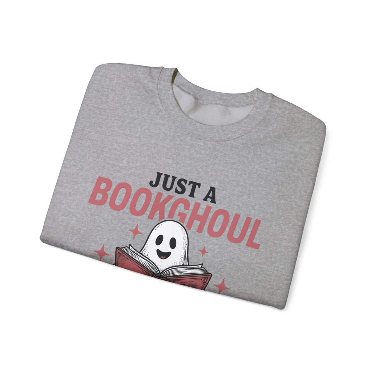 Phantom Reading Book Sweatshirt Halloween Reader Gift Women Illustration Sweatshirt Bookworm Sweatshirt Spooky Fan Ghostly Sweatshirt Book Graphic Sketch