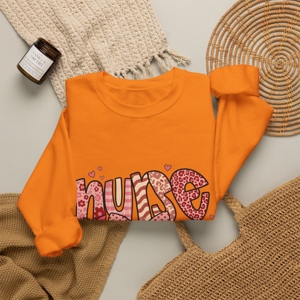 Nurse Nurses Healthcare Gift Adorable Nursing Nurse Fan Medical Staff Healthcare Sweatshirt