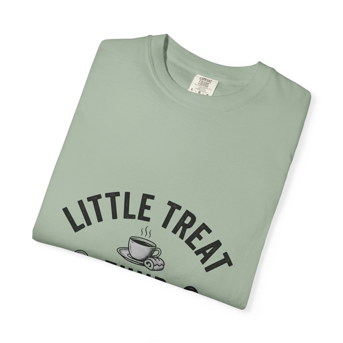 Coffee Cup Dessert T-Shirt Coffee Food Gift Women Vintage T-Shirt Dessert T-Shirt Coffee Fan Retro T-Shirt Bakery Graphic Hand Drawn Coins T-Shirt