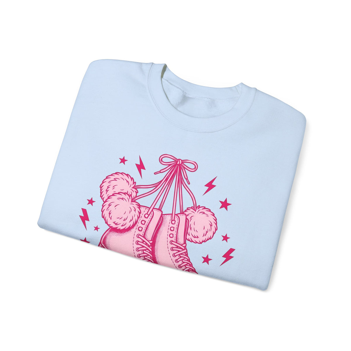 Ice Boots Sweatshirt Holiday Frost Gift Women Hand Drawn Sweatshirt Winter Boots Sweatshirt Christmas Fan Cold Weather Sweatshirt Frosty Graphic Sketch Fluff