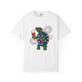 Usa Turtle T-Shirt 4th Of July Vacation Gift Women Fun T-Shirt Terrapin T-Shirt Independence Day Fan Retro T-Shirt Holiday Graphic Old School