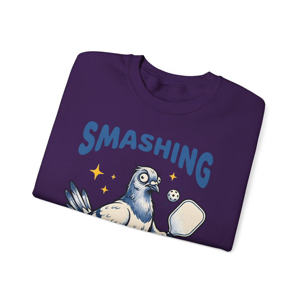 Flying Bird Pickleball Sweatshirt Pickleball Critters Gift Women Drawing Sweatshirt Pickleball Sweatshirt Pickleball Fan Illustrations Sweatshirt Creature
