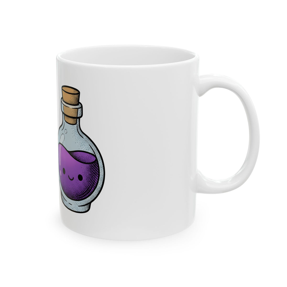 Deadly Fruit Elixir Mug Halloween Halloween Gift Women Cartoon Mug Poison Drink Mug Halloween Fan Comic Mug Spooky Graphic Hand