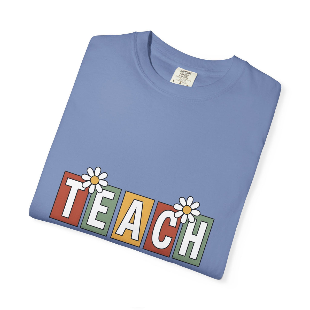 Flower Alphabet Art T-Shirt Teachers Education Gift Women Tribal T-Shirt Alphabet T-Shirt Educator Enthusiast Ethnic T-Shirt Learning Graphic