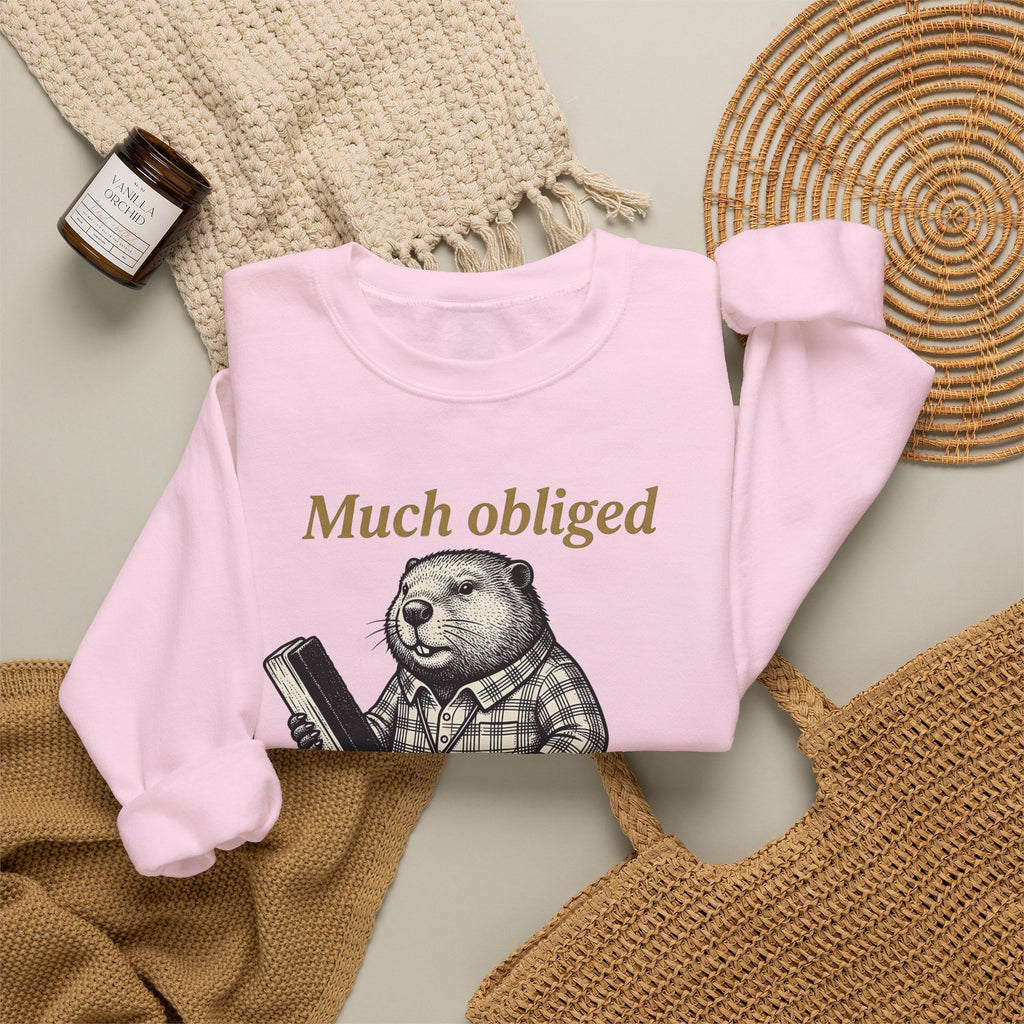 Beaver Educator Sweatshirt Teachers Wildlife Gift Women Retro Sweatshirt Beaver Sweatshirt Teacher Enthusiast Vintage Sweatshirt Animal Graphic Sketch