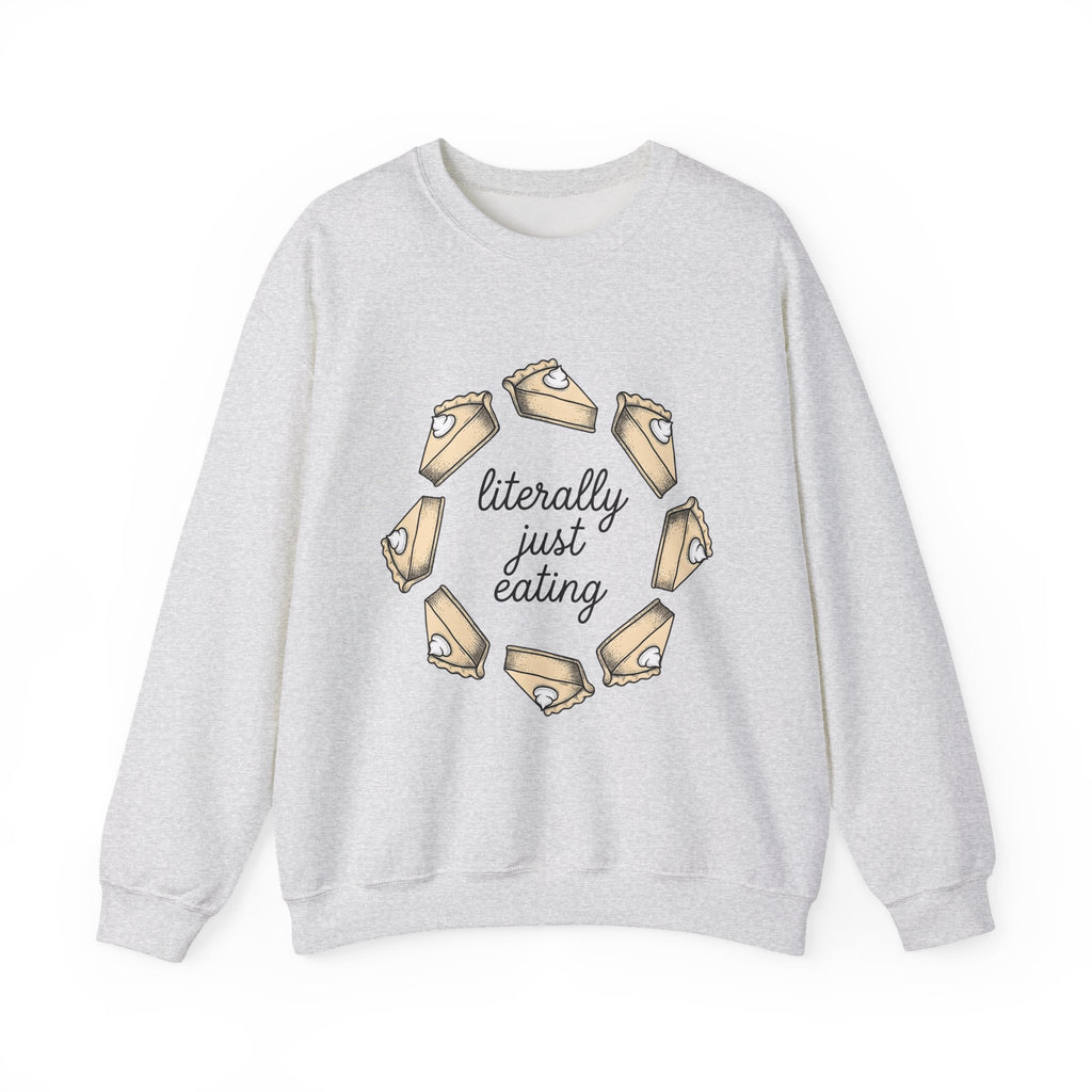Pie Pieces Holiday Cuisine Gift Sketch Pastry Christmas Fan Hand Drawn Food Retro Cream Sweatshirt