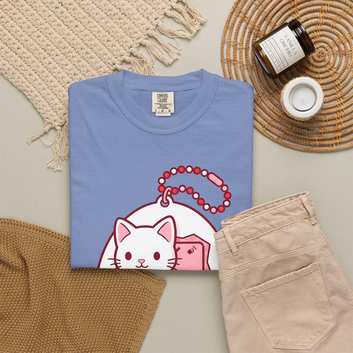 Kitten Virtual Toy T-Shirt Cat Video Games Gift Women Cute T-Shirt Digital Pet T-Shirt Cat Fan Kawaii T-Shirt Gamer Graphic Vintage Charm T-Shirt