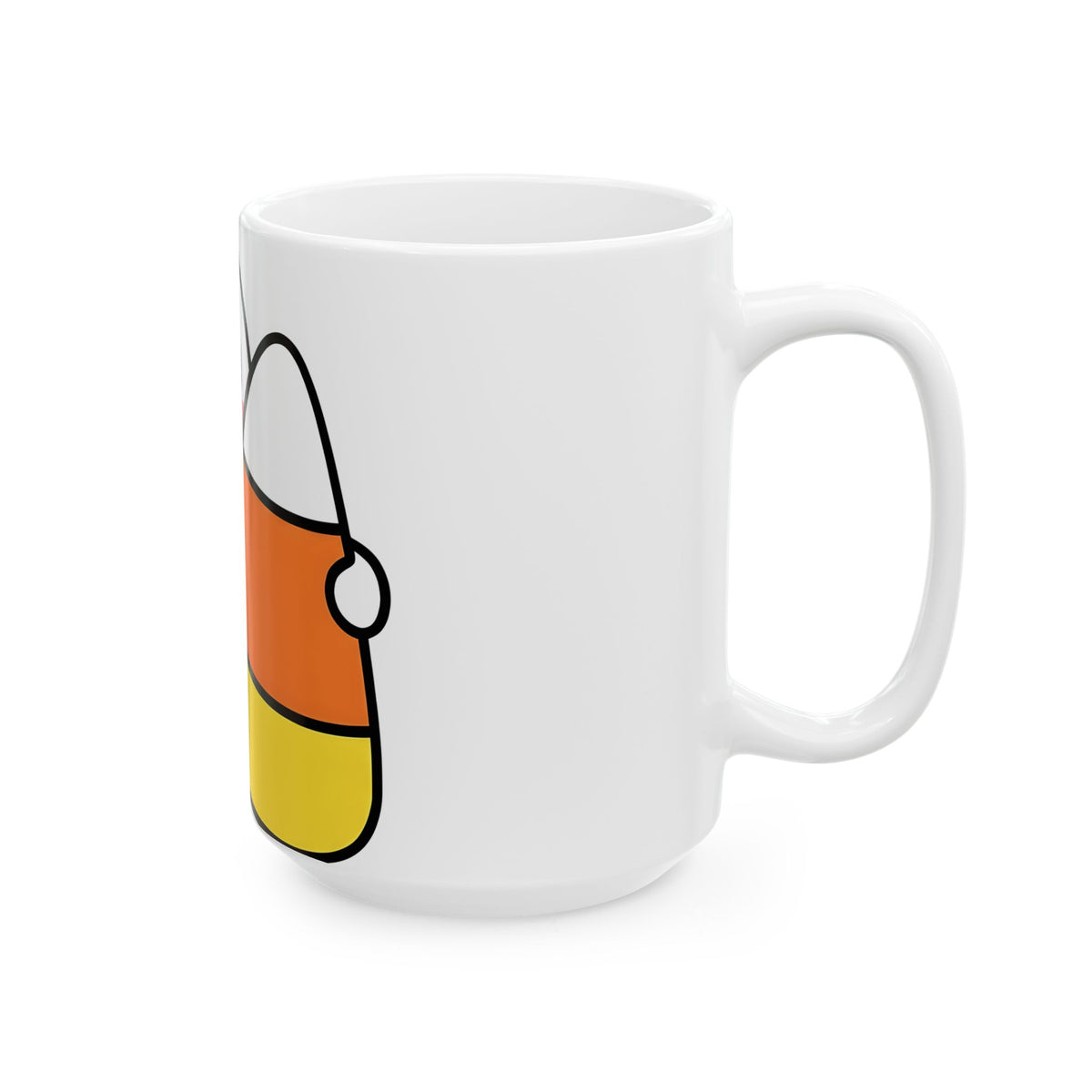 Ghost Sweet Corn Halloween Treats Gift Lovable Sweetcorn Spooky Fan Cute Sweets Clean Happy Mug