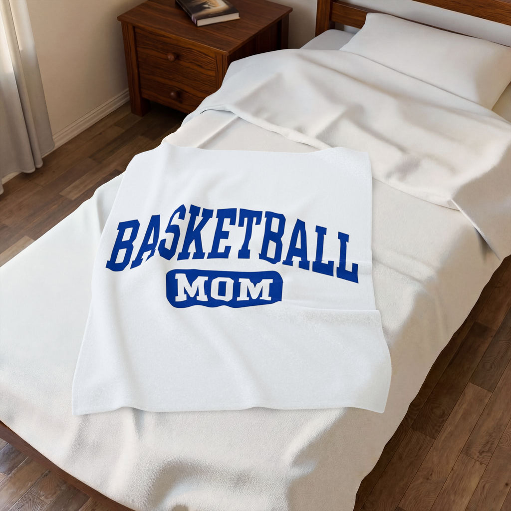 Active Mom Blanket Moms Court Gift Women Impactful Blanket Fitness Mom Blanket Mommy Enthusiast Inspirational Blanket Justice Graphic Old School