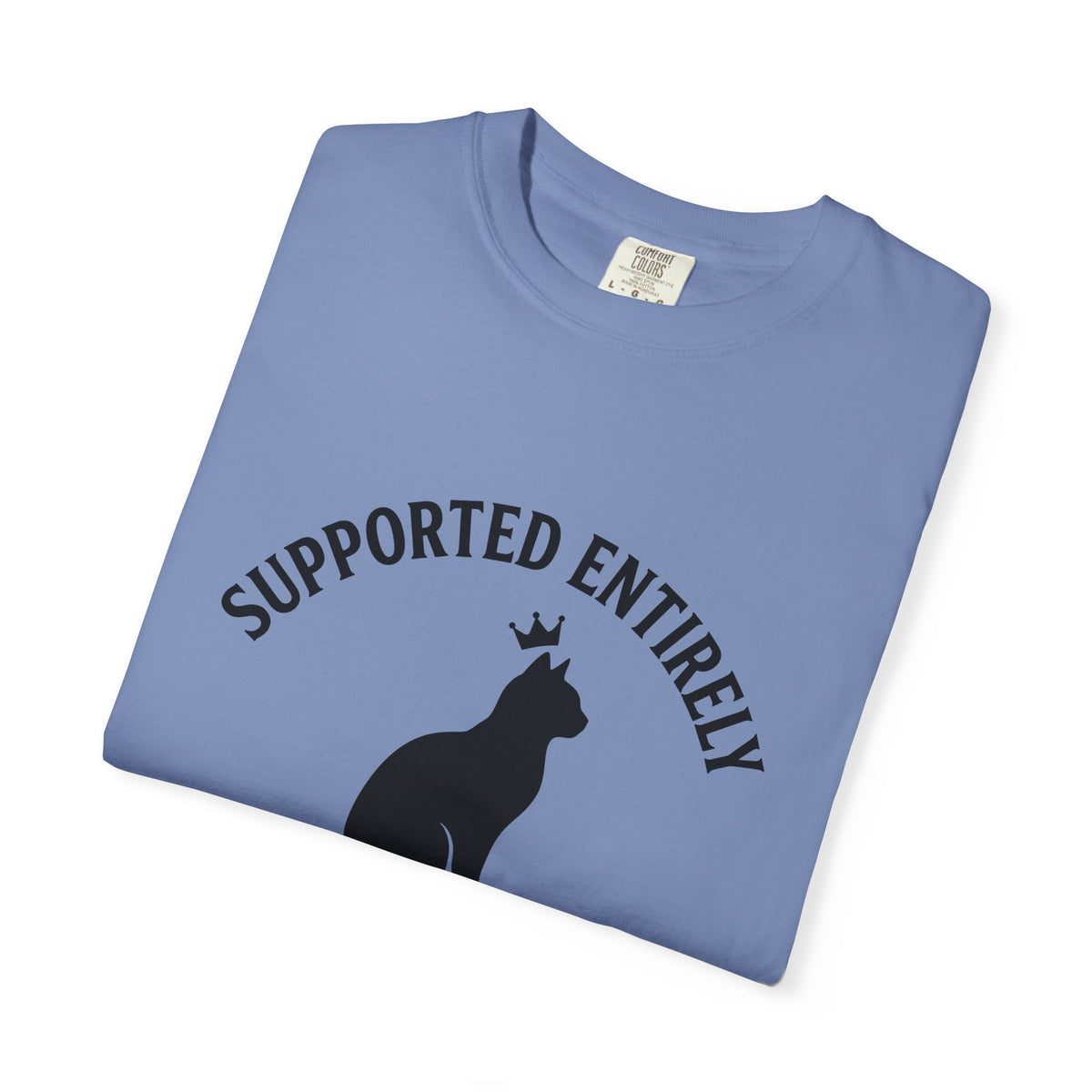 Cat Outline T-Shirt Cat Animal Gift Women Simple T-Shirt Kitten T-Shirt Cat Fan Feline T-Shirt Creature Graphic Retro Tiara T-Shirt