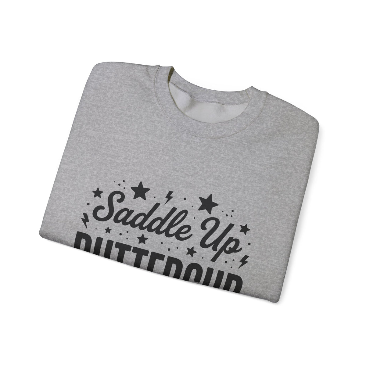 Cowboy Motto Sweatshirt Cowgirl Barnyard Gift Women Thick Sweatshirt Proverb Sweatshirt Cowgirl Fan Rustic Sweatshirt Farm Graphic Nostalgic Star Symbols
