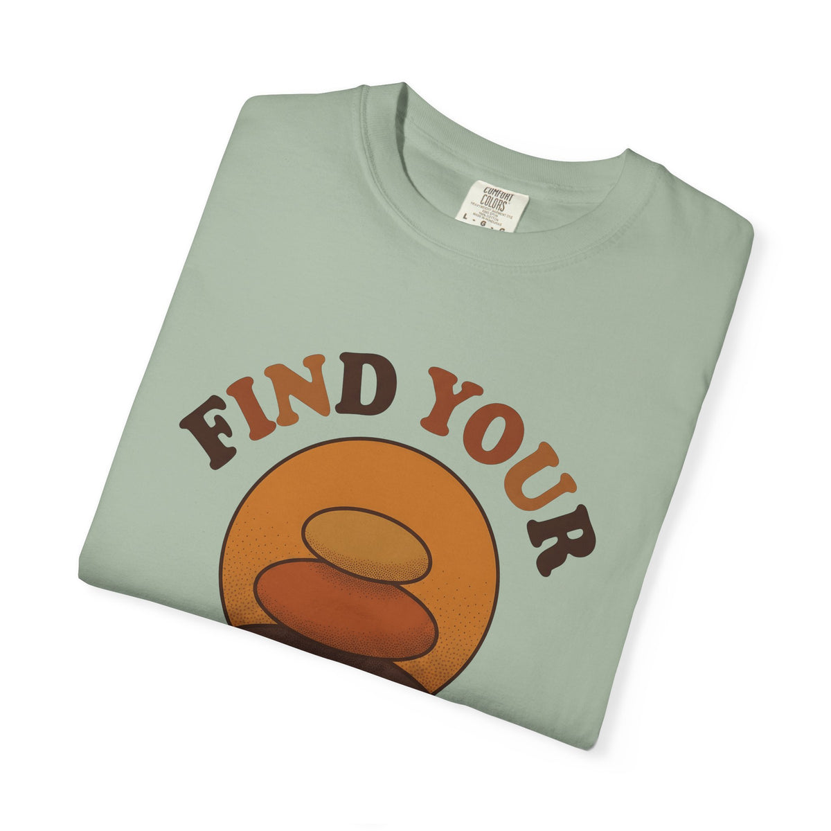 Cairn Stack T-Shirt Sports Selfcare Gift Women Tribal T-Shirt Rock Pile T-Shirt Athlete Fan Stone T-Shirt Wellness Graphic Hand Drawn Sunshine