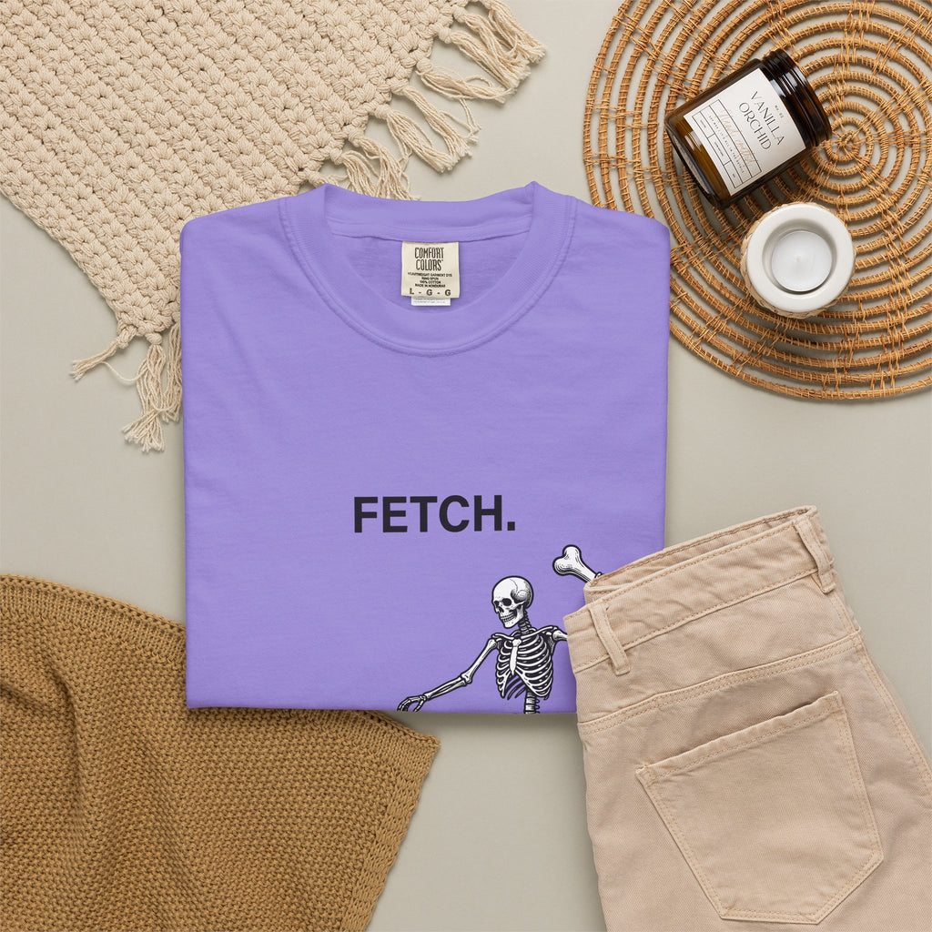 Canine Skeleton T-Shirt Dog Fall Holiday Gift Women Old School T-Shirt Dog Skeleton T-Shirt Dog Fan Retro T-Shirt Autumn Graphic Line Art Skeletal