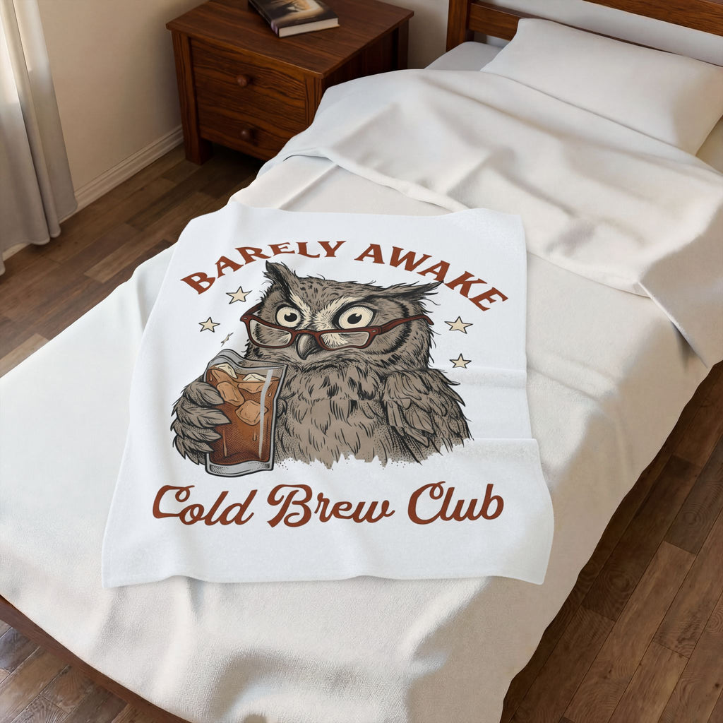 Bird Coffee Blanket Coffee Fauna Gift Women Old School Blanket Coffee Art Blanket Coffee Fan Wildlife Graphic Blanket Line Art Shines Blanket