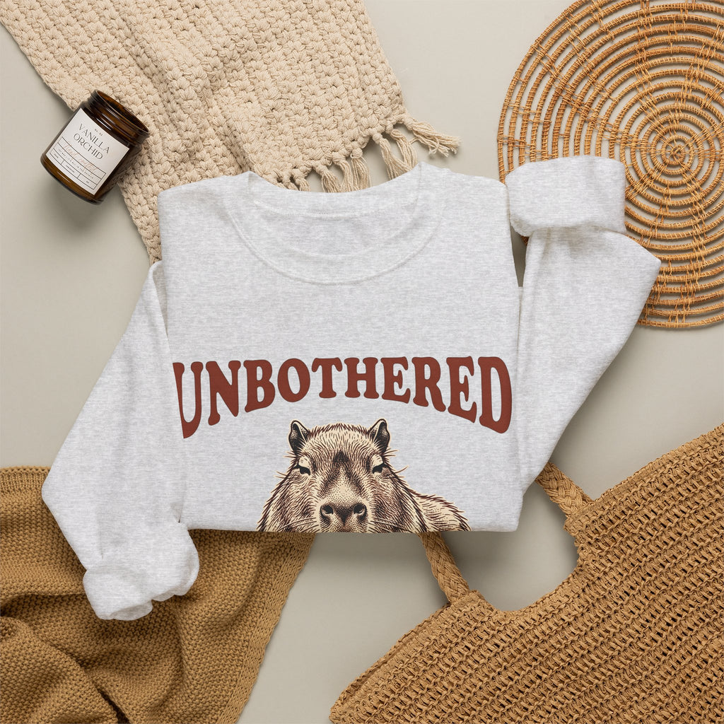 Capybara Art Sweatshirt Capybara Species Gift Women Old-Fashioned Sweatshirt Rodent Sweatshirt Capybara Fan Rodent Sweatshirt Wildlife Graphic Nostratic