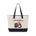 Grandmother Baking Tote Bag Christmas Sweets Gift Women Animated Tote Bag Granny Baking Tote Bag Holiday Fan Cartoon Tote Bag Dessert Graphic Old