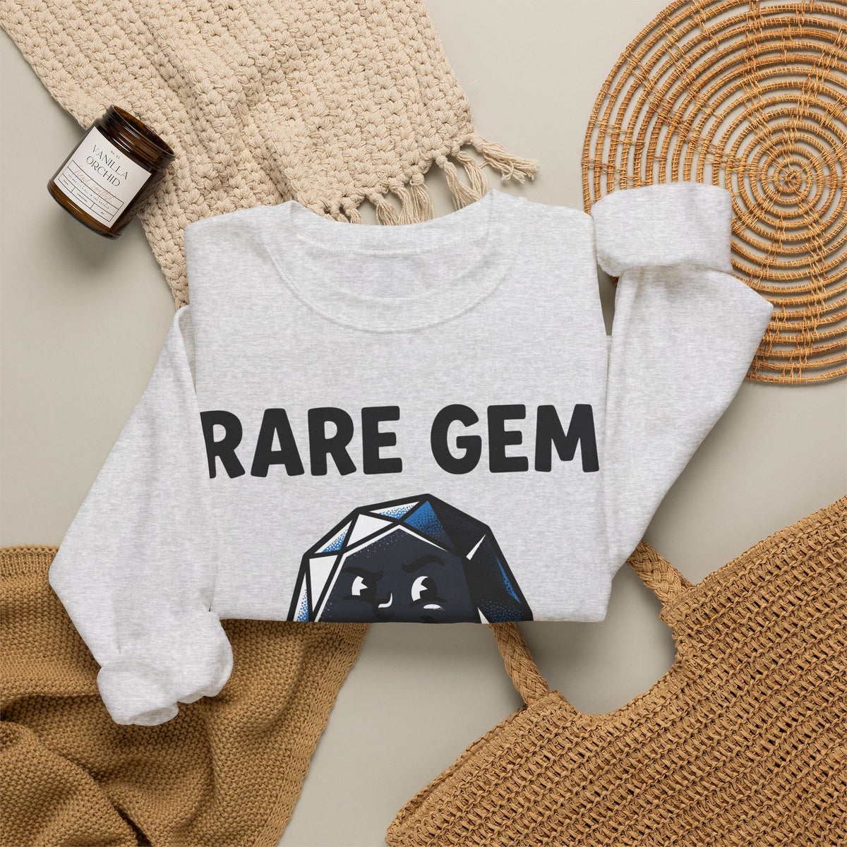 Jewel Icon Christmas Satire Gift Animation Gemstone Xmas Fan Cartoon Parody Classic Crimson Knot Sweatshirt