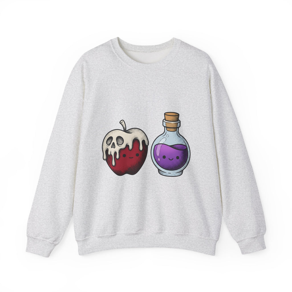 Deadly Fruit Elixir Sweatshirt Halloween Halloween Gift Women Cartoon Sweatshirt Poison Drink Sweatshirt Halloween Fan Comic Sweatshirt Spooky Graphic Hand