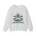 Crossed Canoe Paddles Sweatshirt Kayaking Nature Gift Women Hand Drawn Sweatshirt Paddles Sweatshirt Kayaker Enthusiast Illustrated Design Outdoor Graphic