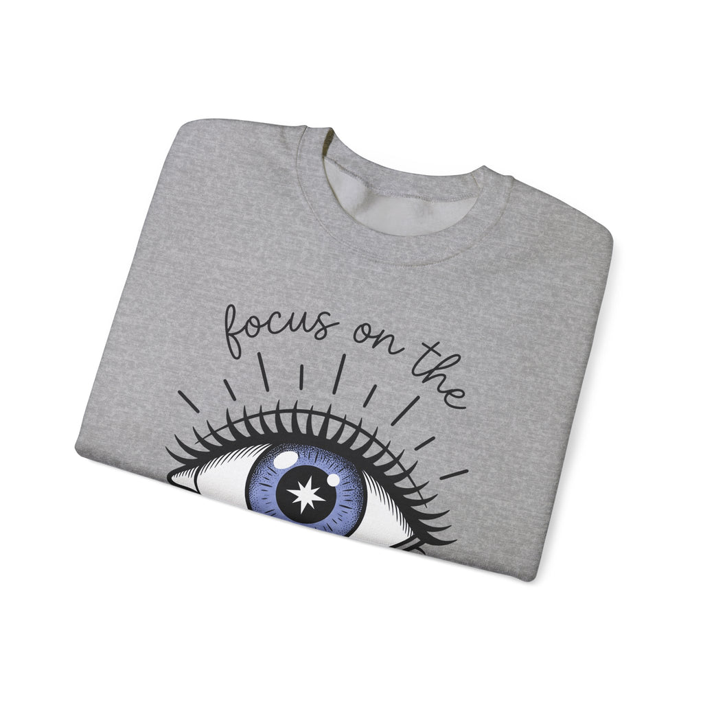 Enchanted Eye Sweatshirt Boho Chic Mindfulness Gift Women Cartoon Sweatshirt Mystic Sweatshirt Hippie Fan Comix Sweatshirt Meditation Graphic Sleek Glow Sweatshirt