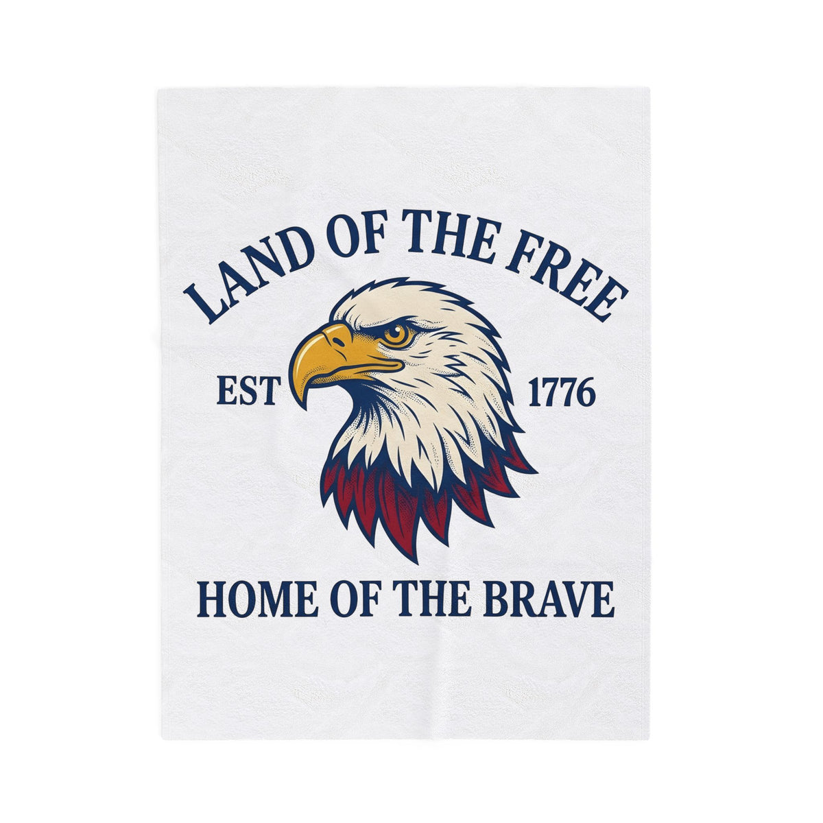 Bald Eagle Blanket America Patriotism Gift Women Line Art Blanket Eagle Blanket American Enthusiast Illustration Graphic Cartoon Patriotic Graphic