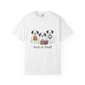 Phantom Puppies Halloween Pet Owner Gift Comic Ghost Dogs Spooky Fan Cartoon Dog Mom T-Shirt