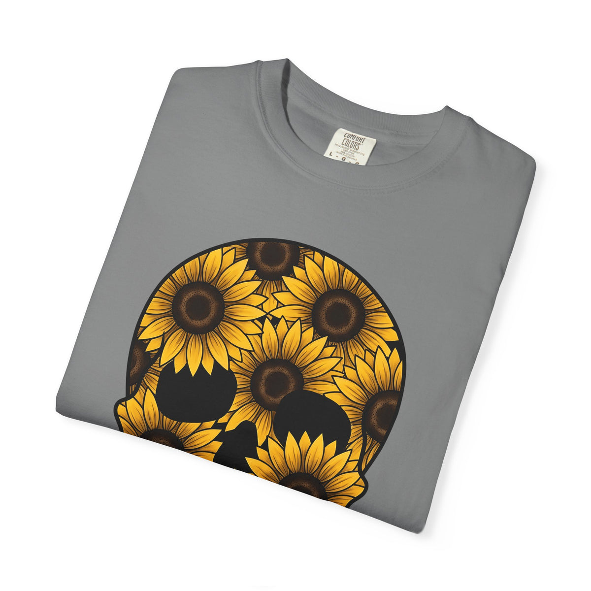 Bloom Skull T-Shirt Floral Alternative Gift Women Pop Art T-Shirt Sugar Skull T-Shirt Floral Fan Pop Art T-Shirt Punk Graphic Tribal Petals T-Shirt