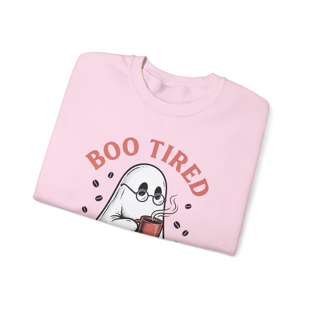 Ghost Brew Sweatshirt Halloween Latte Gift Women Line Art Sweatshirt Spirit Sweatshirt Horror Fan Spectral Sweatshirt Coffee Graphic Comic Tea Cup Sweatshirt