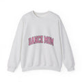 Varsity Font Sweatshirt Mom Ballet Gift Women Heavy Sweatshirt Lettering Sweatshirt Mother Fan Bold Sweatshirt Pointe Graphic Classic Rounded Shape Sweatshirt